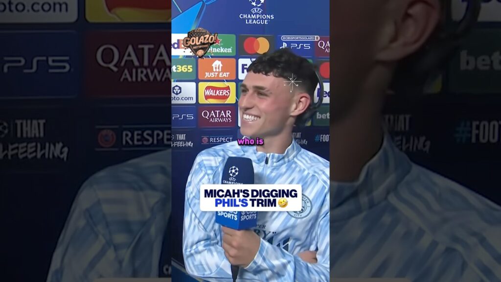 Phil Foden got a new trim ✂️
