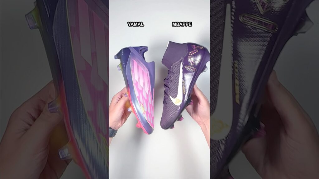 Lamine Yamal or Kylian Mbaape? 🇪🇸🇫🇷 #footballboots #soccercleats #mbappe #yamal #realmadrid