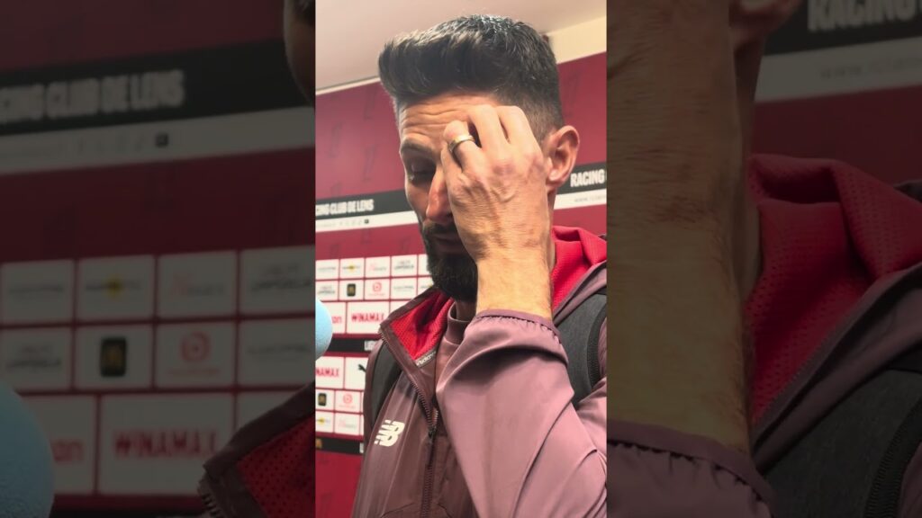 🗣️ « On est passés à côté de ce derby » : la réaction d’Olivier Giroud après RC Lens - LOSC