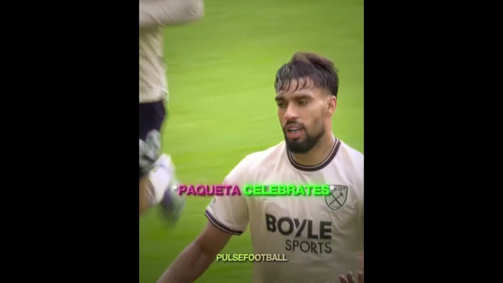 "Ice-cold. Clinical. Paquetá. 🧊⚽"