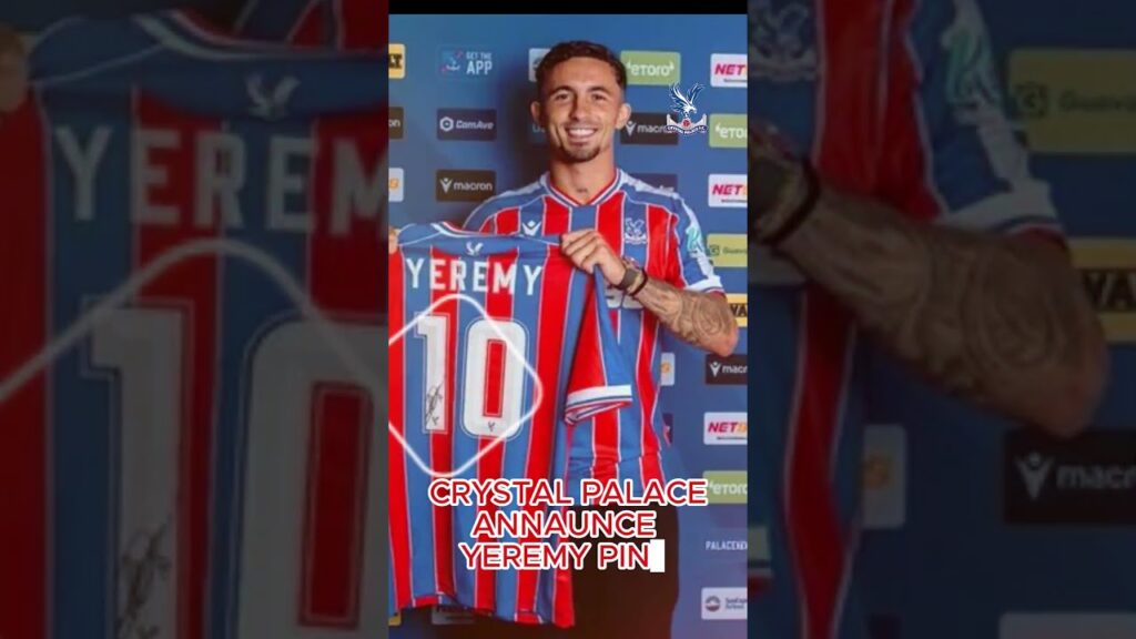 YEREMY PINO TO CRYSTAL PALACE DEAL DONE