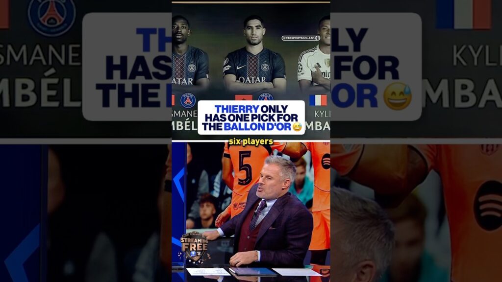 Thierry is backing Ousmane Dembélé for the Ballon d’Or 🇫🇷