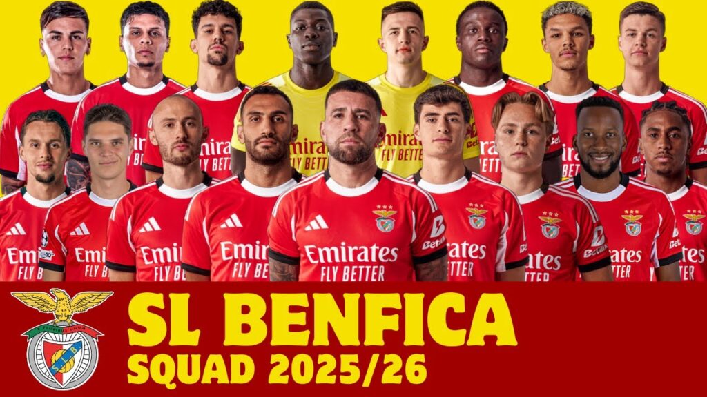 S.L. Benfica Squad For Season 2024/25 | Benfica | FootWorld