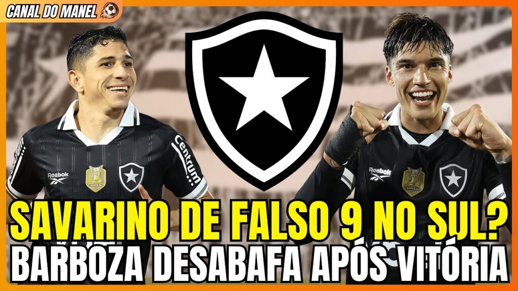🚨🚨🚨NOTÍCIAS URGENTES DO BOTAFOGO: FOGÃO PODE TER SAVARINO DE FALSO 9 CONTRA O GRÊMIO 🚨🚨🚨NOTÍCIAS URGENTES DO BOTAFOGO: FOGÃO PODE TER SAVARINO DE FALSO 9 CONTRA O GRÊMIO