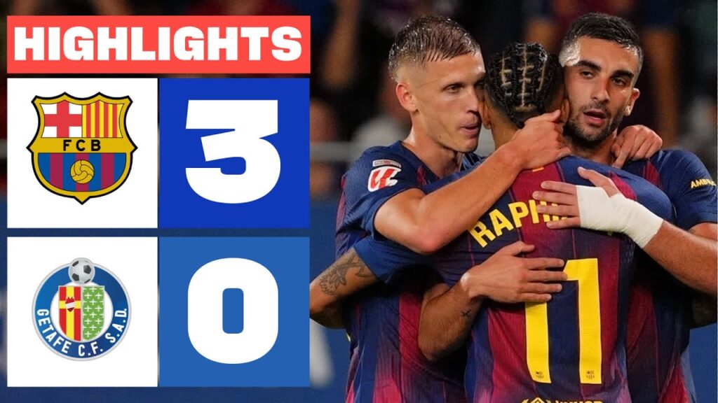 FC BARCELONA 3 – 0 GETAFE FC | RESUMEN LALIGA EA SPORTS FC BARCELONA 3 - 0 GETAFE FC | RESUMEN LALIGA EA SPORTS