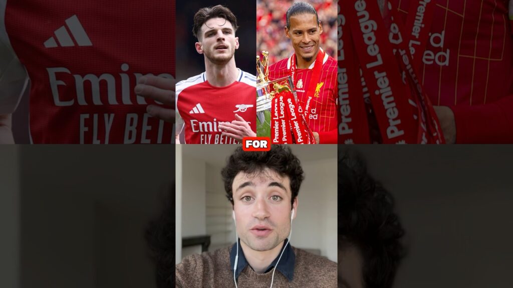 Declan Rice is above Van Dijk in Ballon d’Or Rankings… 🤣😭