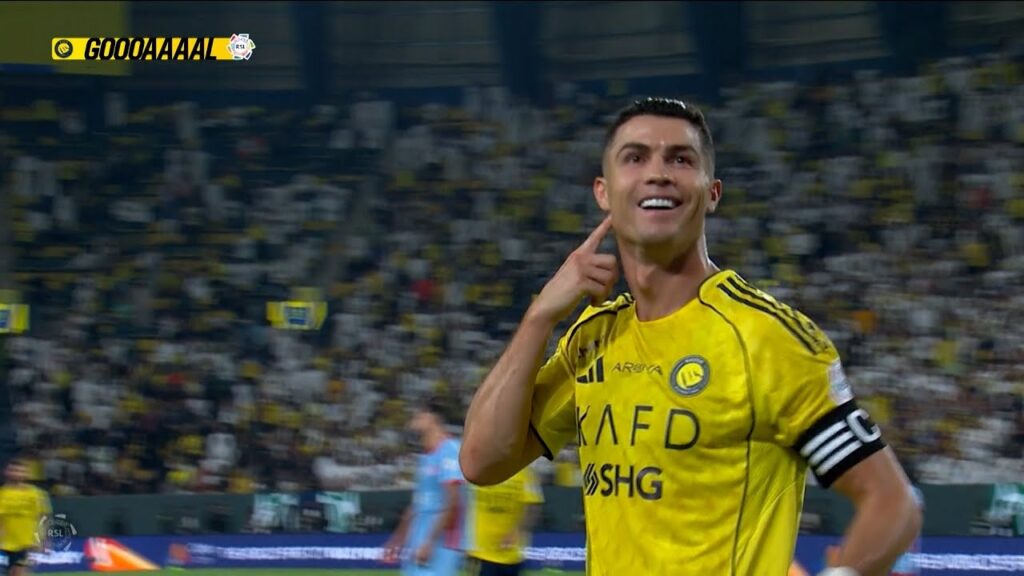 Cristiano Ronaldo Tonight with Al Nassr vs Al Riyadh | 1080i HD