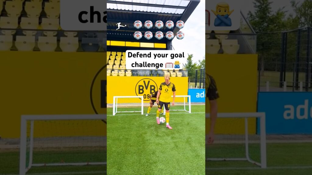 Defend Your Goal Challenge 🧤🔥 ADEYEMI 🆚 BRANDT |
