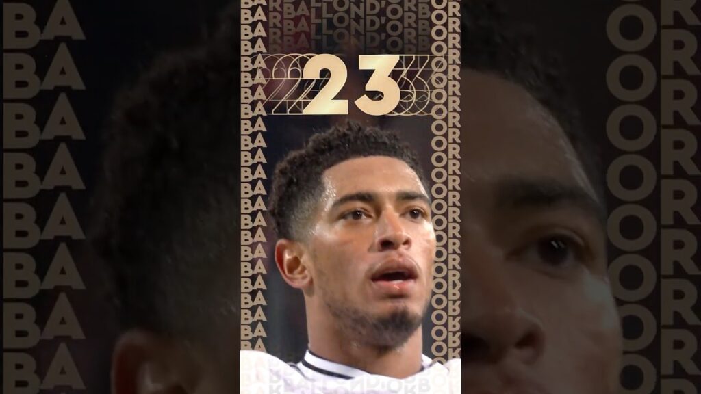 Jude Bellingham, 23th Ballon d'Or 2025 #ballondor #football #realmadrid