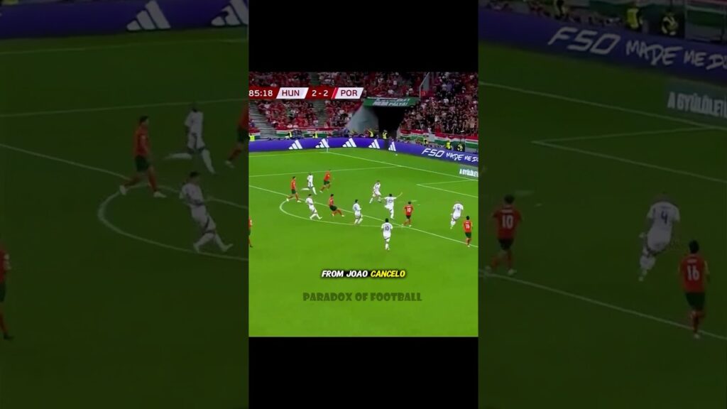 João Cancelo's brilliant anticipation and the perfect finishing 🇵🇹 #shorts #football #portugal #cr7