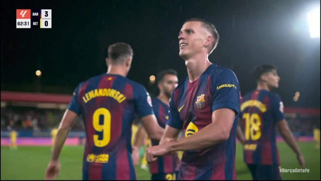 DANI OLMO GOAL - BARCELONA VS GETAFE LA LIGA 25/26