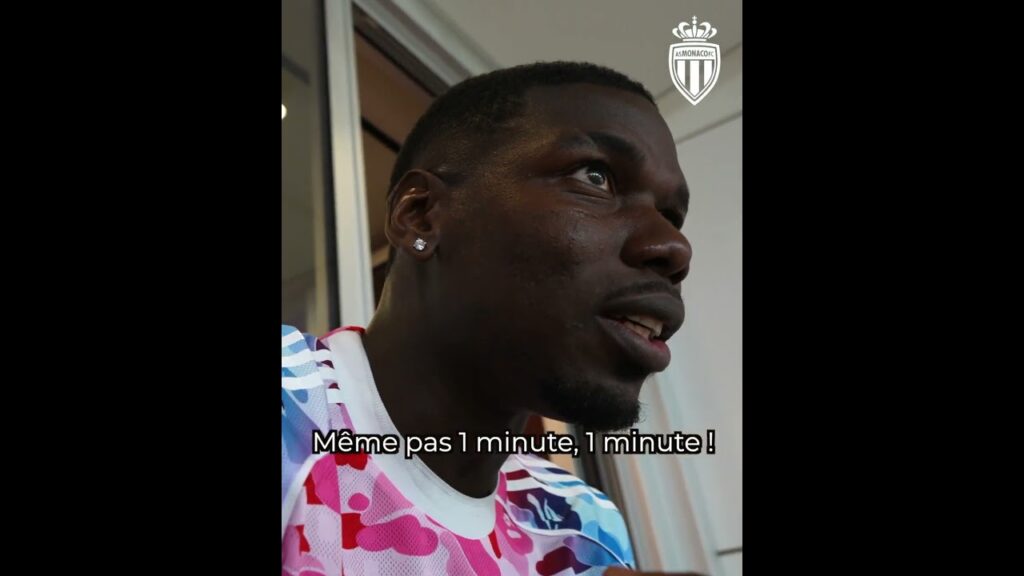 Vivez le doublé d’Ansu Fati aux côtés de Paul Pogba 👀🤣 #asmonaco #football