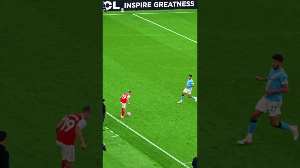 LEANDRO TROSSARD GLIDING AGAINST MANCHESTER CITY 😮‍💨