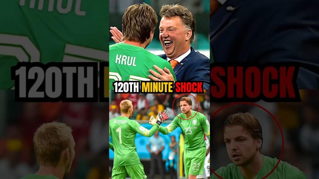 How Van Gaal shocked the world by bringing on Tim Krul in the 120th minute. 😳😰