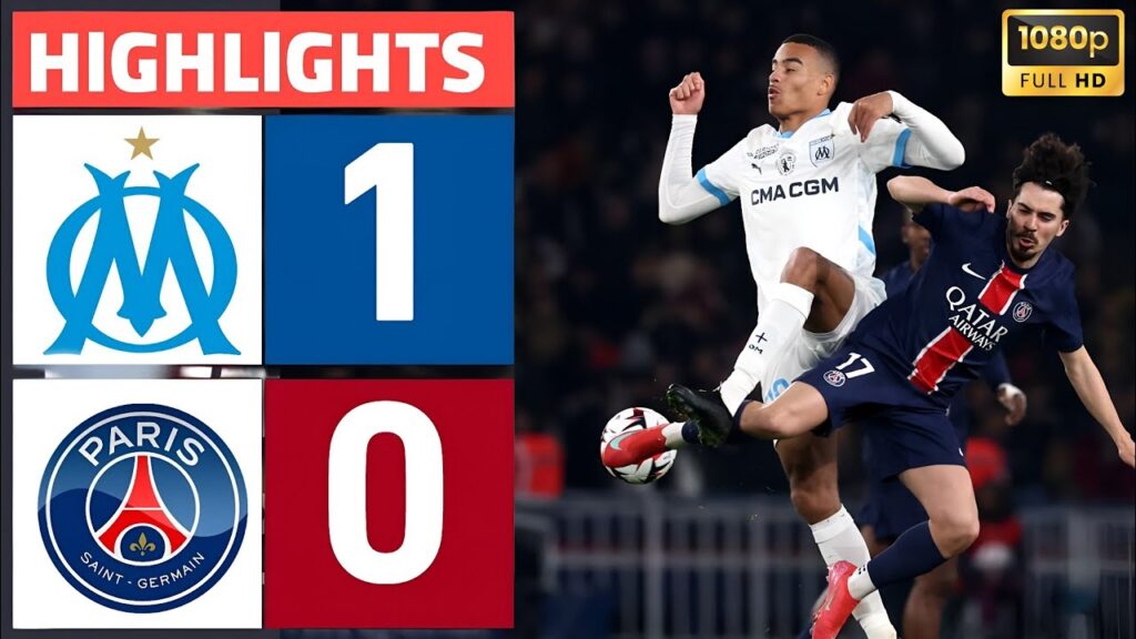 PSG vs Marseille 0-1 | Ligue 1 2025 Highlights & All Goals