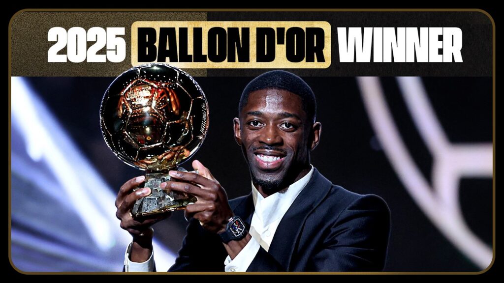 OUSMANE DEMBÉLÉ WINS THE 2025 BALLON D’OR! 🏆 | Emotional Speech ❤️ | CBS Sports Golazo