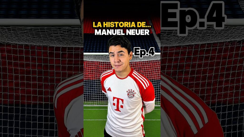 La historia de Manuel Neuer 🧤 #futbol #neuer #bayernmunich #estebancacho #goalkeeper