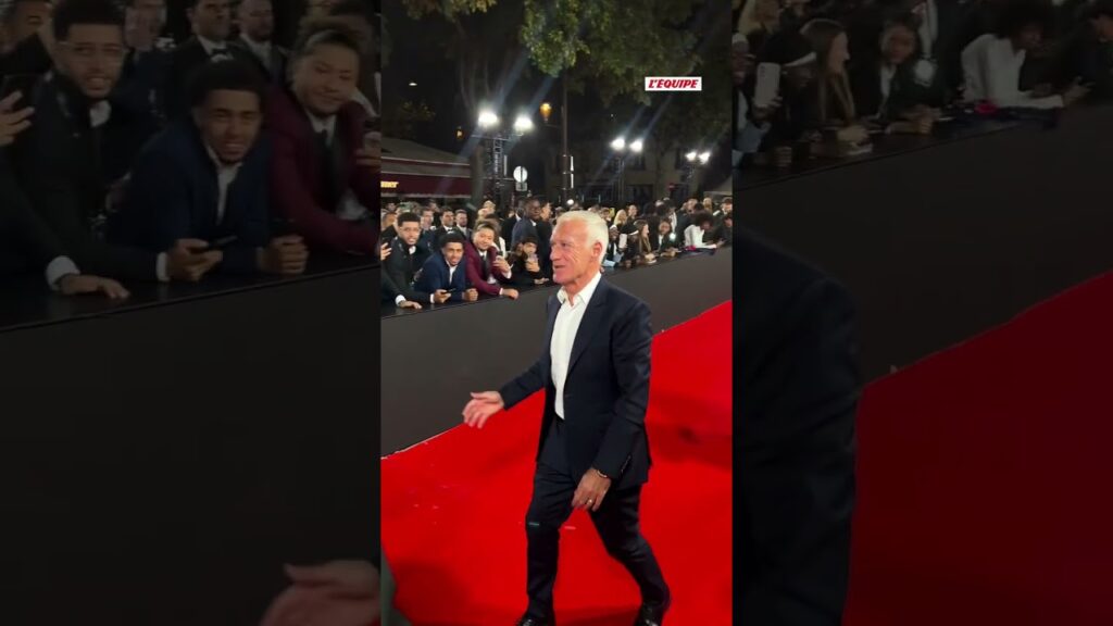 Didier Deschamps est arrivé ! #ballondor #football #deschamps