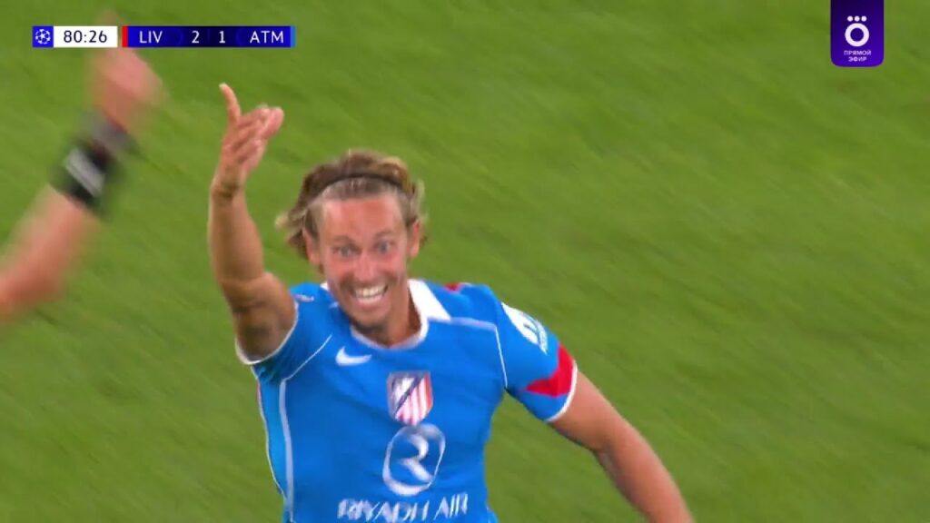 Marcos Llorente vs Liverpool Away UCL 25-26