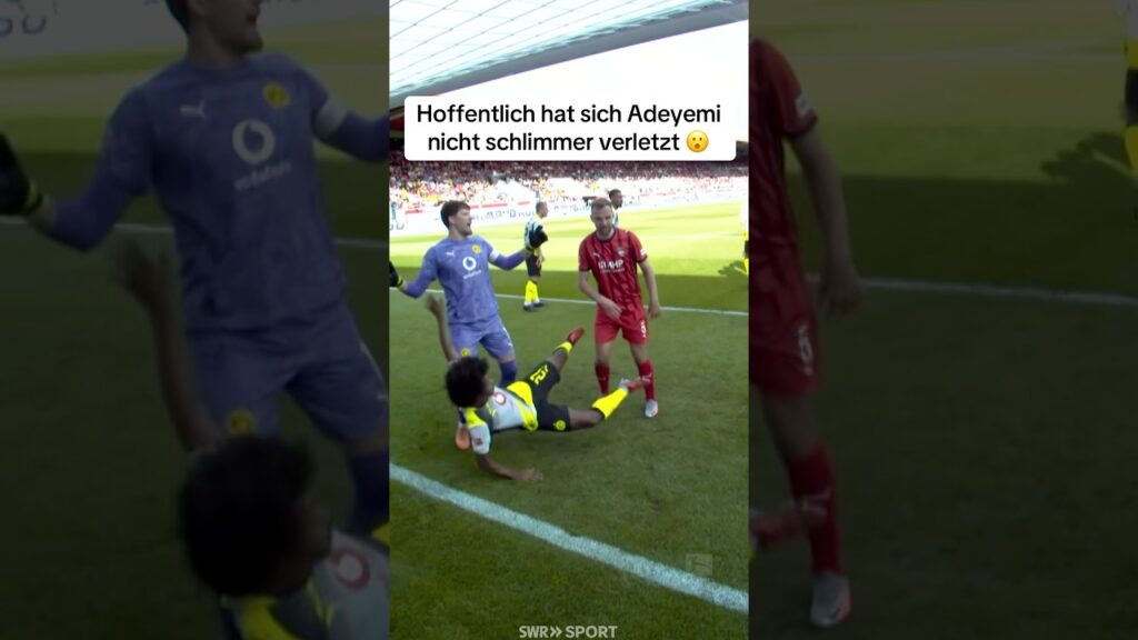 10/10 für Schauspiel bei Adeyemi 😂 #borussiadortmund #karimadeyemi #fcheidenheim