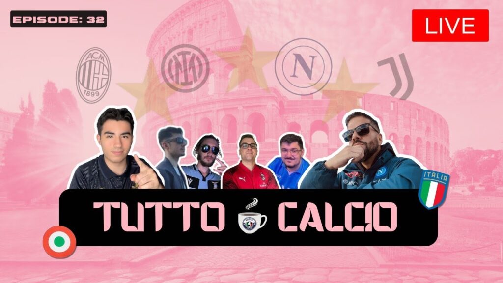 🚨Juve Draw Again! | Milan win! | Lazio-Roma! | Napoli-Pisa! | Tutto☕️Calcio EPS 32