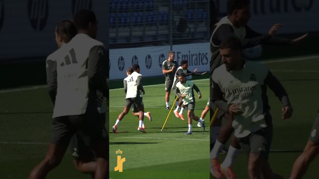 😂 JUDE BELLINGHAM QUI SE FAIT EMBÊTER PAR MASTANTUONO… LE GROUPE VIT BIEN ! #laliga #realmadrid