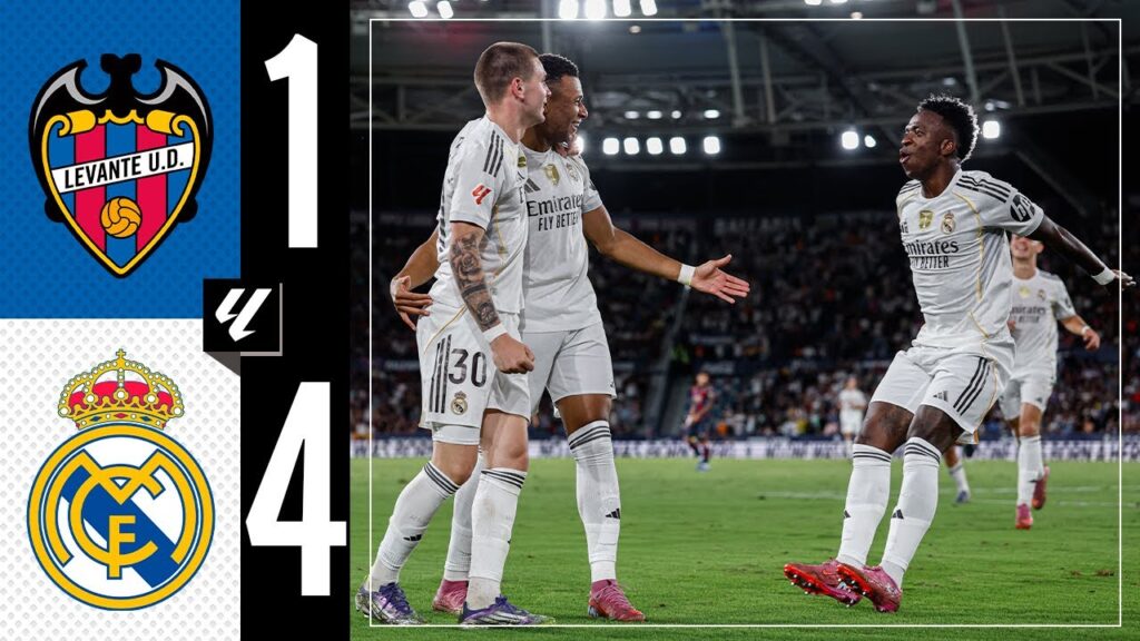 HIGHLIGHTS | Levante 1-4 Real Madrid | LaLiga