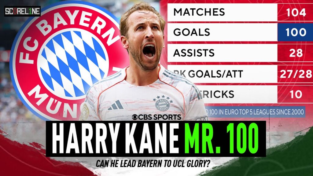 Harry Kane scores 100th goal for Bayern | Is Kane the greatest English striker ever? | Scoreline