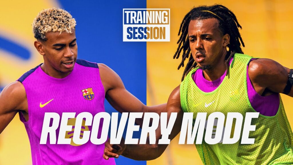 BACK TO WORK + LAMINE YAMAL & BALDE TRAINS with the GROUP | FC Barcelona Training 🔵🔴