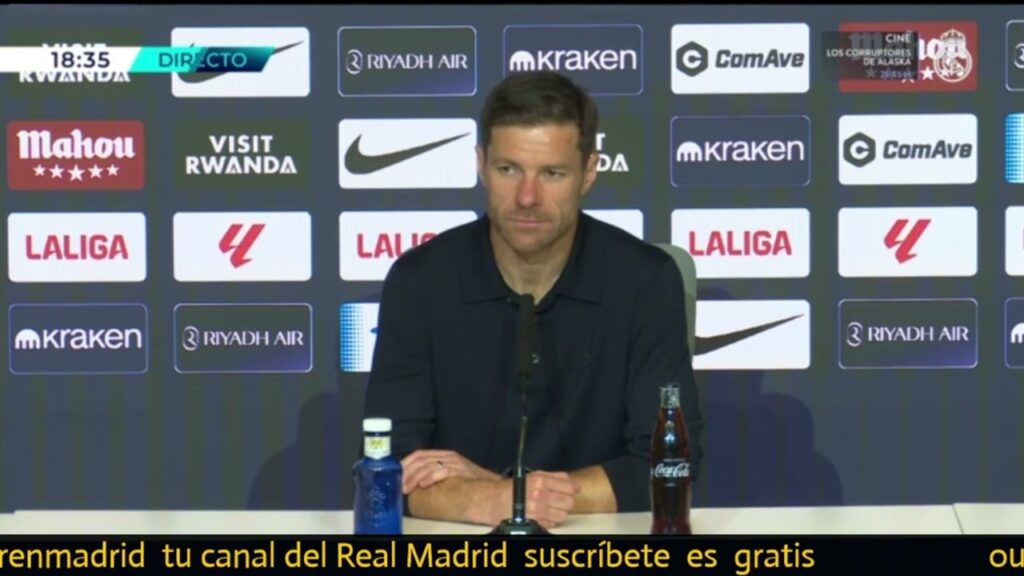 RUEDA de PRENSA de XABI ALONSO en la DERROTA del REAL MADRID 2 ATLETICO DE MADRID 5