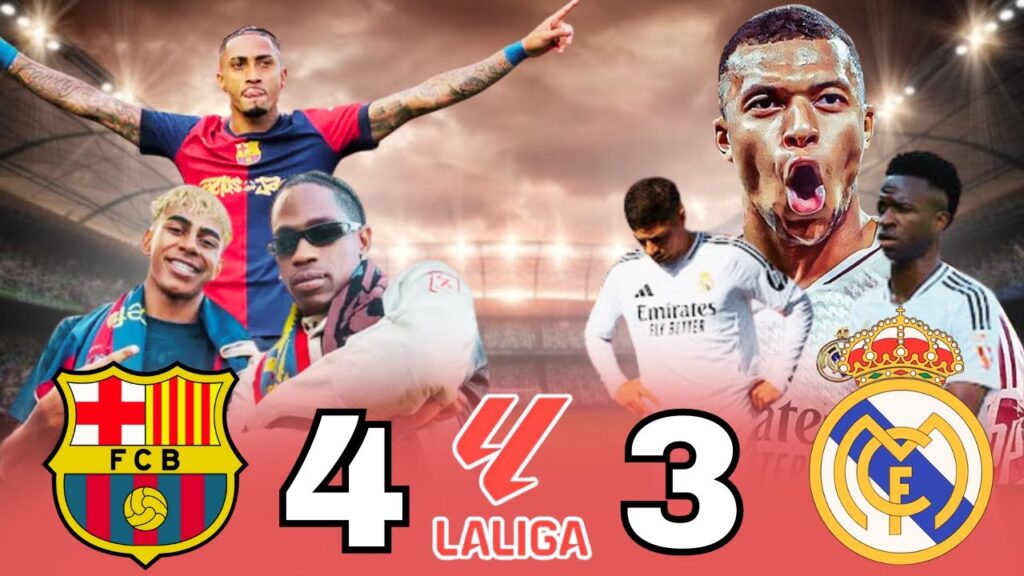 BARCELONA 4 – 3 REAL MADRID I HIGHLIGHTS | EL CLASICO | LALIGA 2024/25 BARCELONA 4 - 3 REAL MADRID I HIGHLIGHTS | EL CLASICO | LALIGA 2024/25