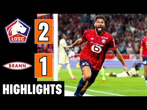 TEMPS FORT Lille vs Brann 2-1 Résumé | Olivier Giroud Objectif | de l’UEFA Europa League 2025-26