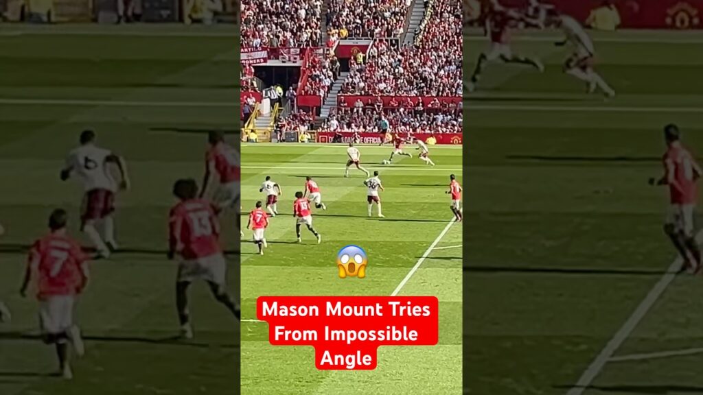 Mason Mount Tries From Impossible Angle 😱