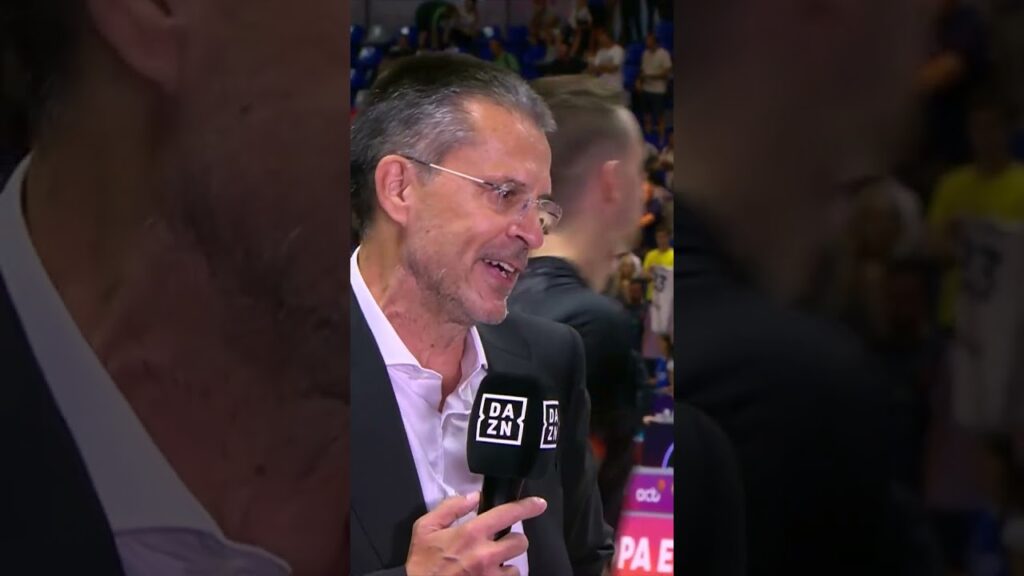 Pedro Martínez, feliz por el triunfo de Valencia Basket en la Supercopa Endesa #SupercopaEndesaxDAZN