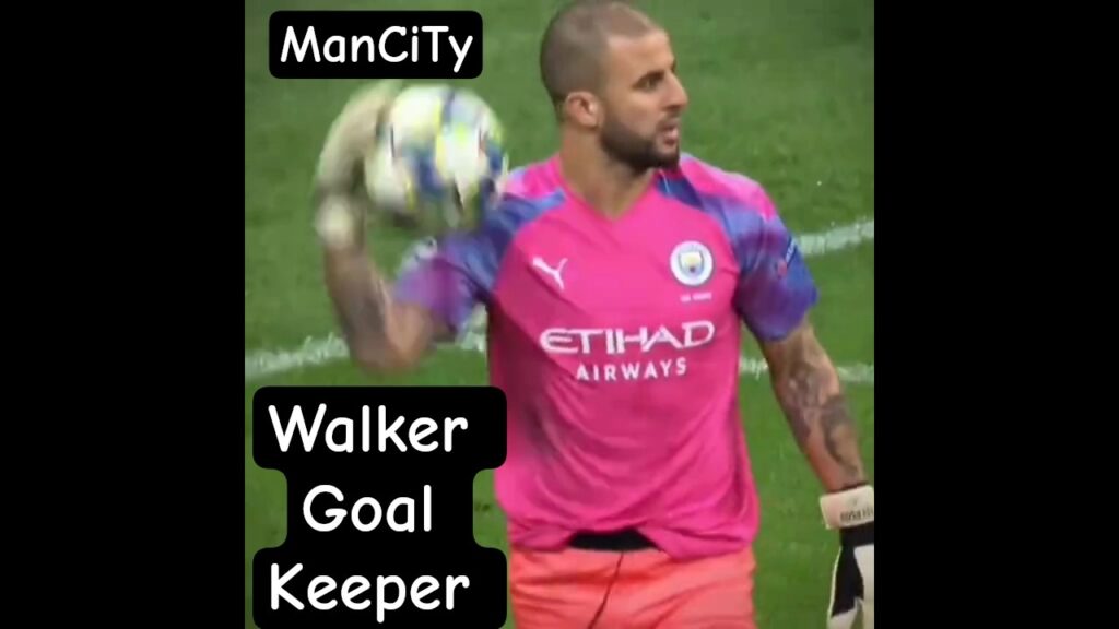 When Kyle Walker Becomesa Goalkeeper #kylewalker #goalkeeper #football #fyp #viralvideos