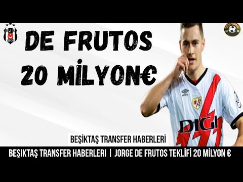 Beşiktaş Transfer ⚽️ Jorge De Frutos Beşiktaş #defrutos #jorgedefrutos #beşiktaş #rayovallecano