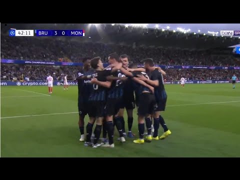 Hans Vanaken Goal, Club Brugge vs AS Monaco (3-0) Highlights  | UEFA Champions League 2025-2026