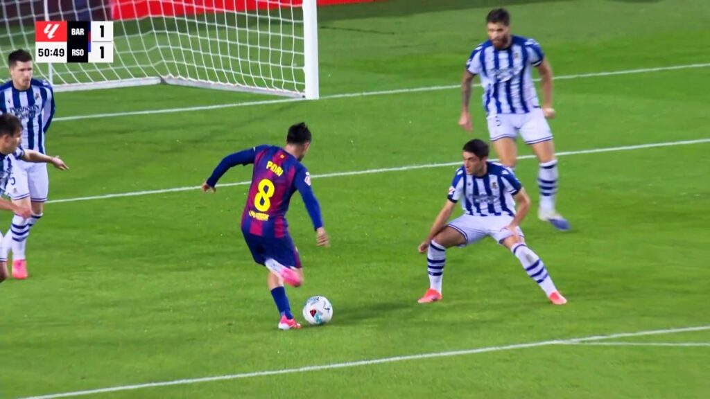 Pedri MASTERCLASS vs Real Sociedad | 2 Keypass (28-09-2025)