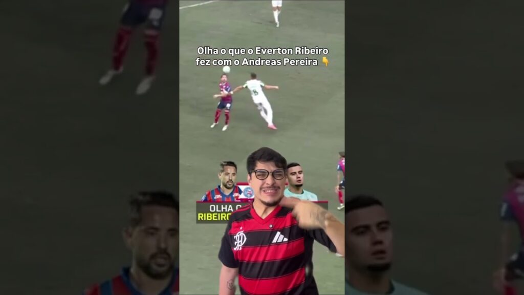 Olha o que o Everton Ribeiro fez com o Andreas Pereira 😂