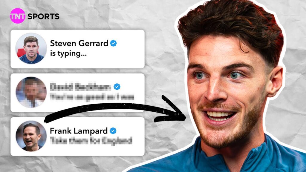 FANS interview Declan Rice about DMs after Madrid free-kicks, Max Dowman, and mental health ❤️