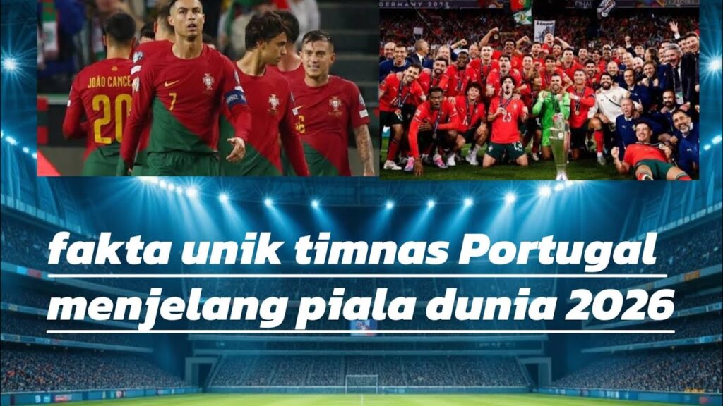 Fakta unik timnas Portugal menjelang piala dunia 2026