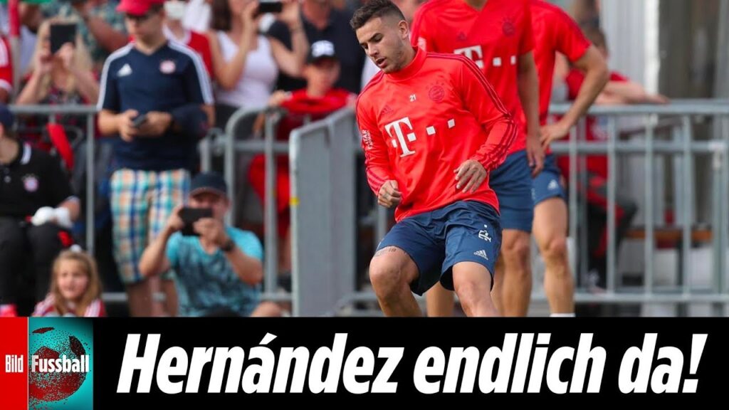 Erstes Mannschaftstraining für Lucas Hernandez beim FC Bayern