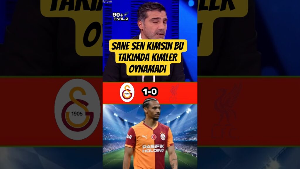 Okan Hoca bugün Leroy Sane'yi hiç kullanmayarak gövde gösterisi yaptı!