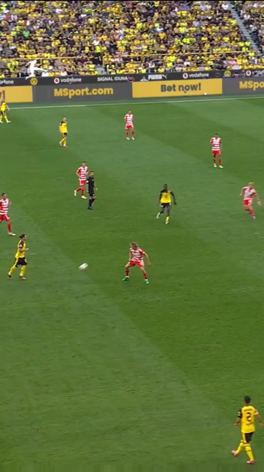 Such a smooth finish from Guirassy