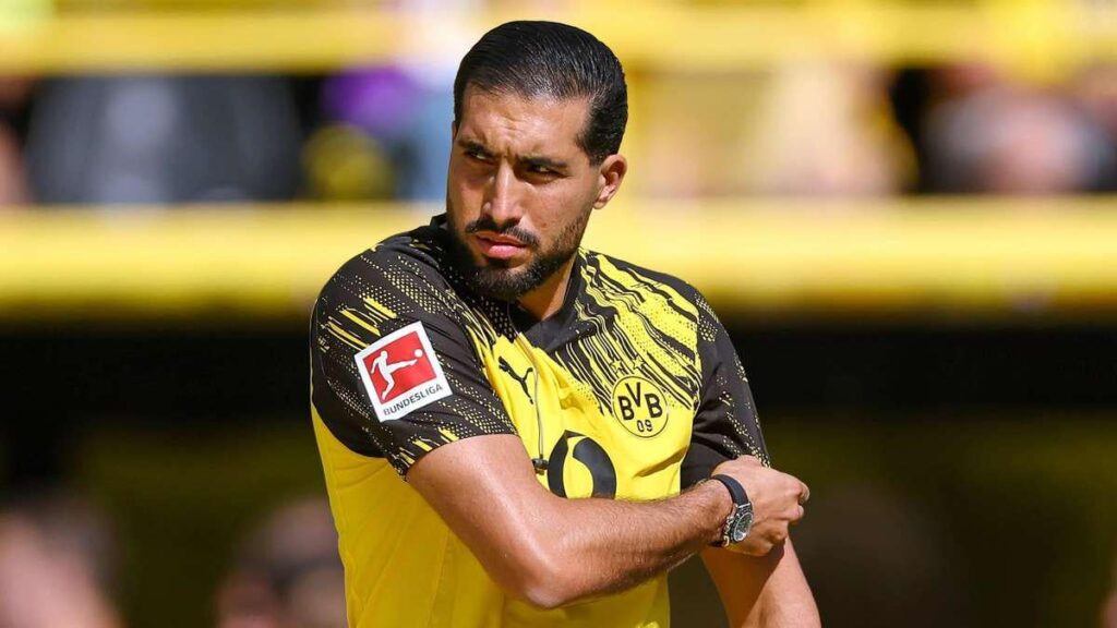 Emre Can remains sidelined with injury. The prognosis for the BVB captain is sobering