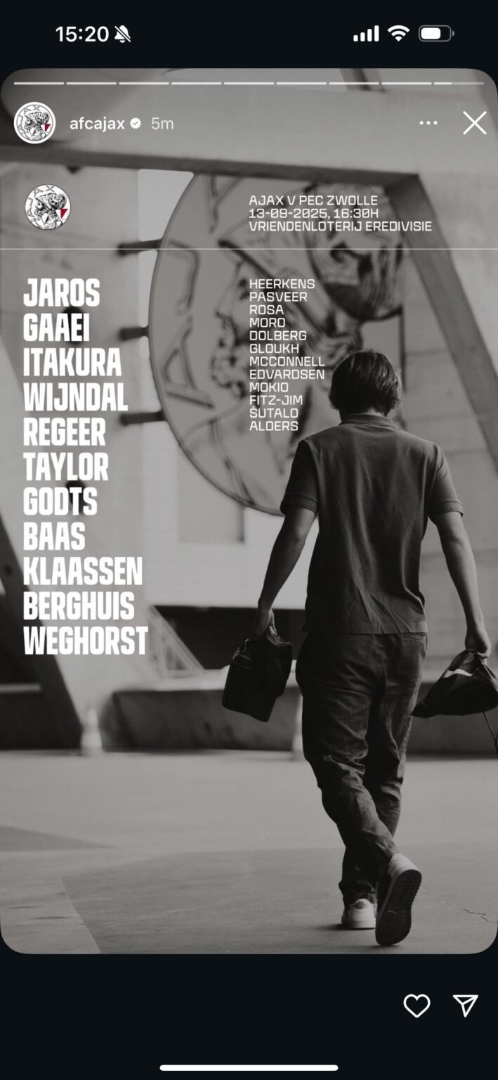 Opstelling tegen PEC