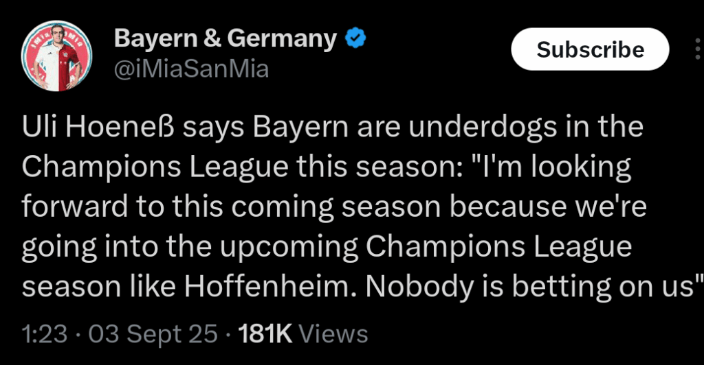 Embarrassing statement