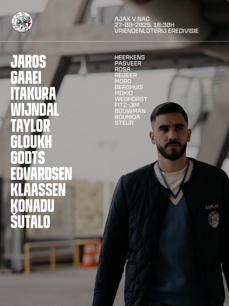 Match thread: Ajax - NAC Breda