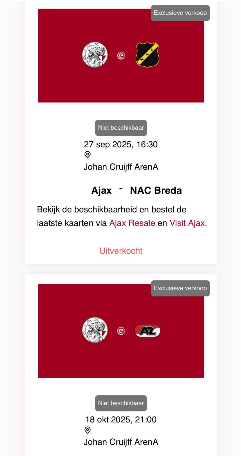 Clubcard Ajax