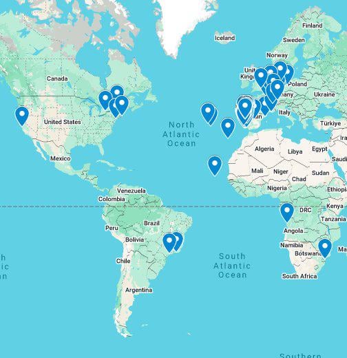 Locais de Voto Eleições Benfica 25/10 (feito pelo @teh_bruno no Google Maps)